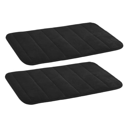 DECOMELODY 2stücke Wasserabsorbierende Türmatten Für Innenbereich rutschfeste Fußmatten Für Eingang Und Küche Dickem Memory Foam Für Böden von DECOMELODY
