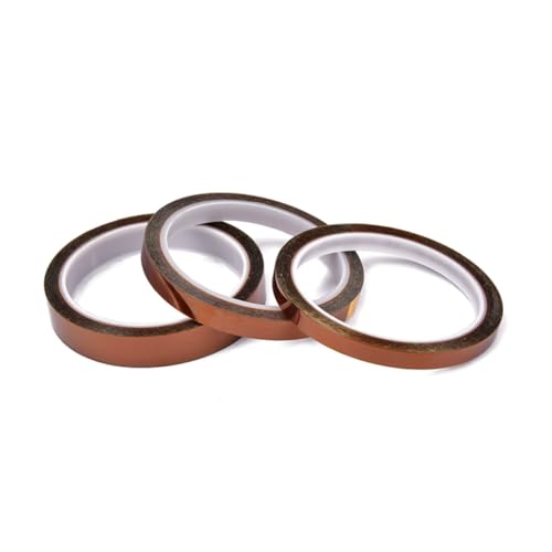 DECOMELODY 3 Stck Kupferfolie Klebeband Selbstklebend Leitfähig Emi Abschirmband Gitarre Bass Pickups Antistatisch UV beständig Hitzebeständig von DECOMELODY