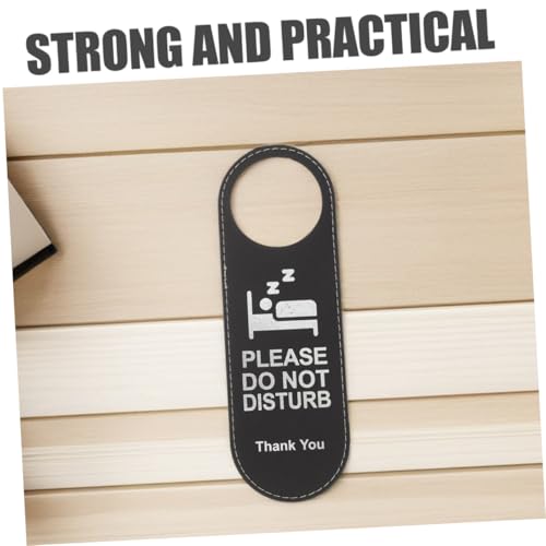 DECOMELODY 3 Stück Doppelseitiges Türschild aus Leder Bitte Nicht Stören und Zimmer Reinigung Türanhänger für Hotel Büro und Club Strapazierfähig Modernes Design DECOMELODY 3 Stück Doppelseitiges Türschild aus Leder Bitte Nicht Stören und Zimmer Reinigung Türanhänger für Hotel Büro und Club Strapazierfähig Modernes Design von DECOMELODY