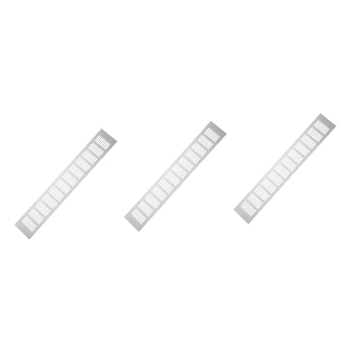 DECOMELODY 3stücke Wardrobe Air Vent Aluminium-lüftungsgitter Für Möbel Atmungsaktives Design Für Schuhschränke Und Kleiderschränke von DECOMELODY