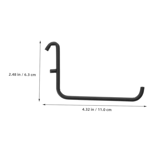 DECOMELODY 3 Stück Robuste Metall lochwandhaken mit Pulverbeschichtung Vielseitige Heavy duty Halter für Garage Werkstatt Regal Praktische Aufhängung für Werkzeuge und Zubehör DECOMELODY 3 Stück Robuste Metall lochwandhaken mit Pulverbeschichtung Vielseitige Heavy duty Halter für Garage Werkstatt Regal Praktische Aufhängung für Werkzeuge und Zubehör von DECOMELODY