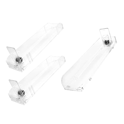 DECOMELODY 3 Stück Teiliges Automatisches Zigaretten Dispenser Langlebige Pc Materialien Praktische Push Tabletts für Verkaufsstellen Doppelseitig und Einseitig Organisierte von DECOMELODY