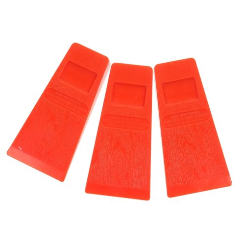 DECOMELODY 3 Stück Teiliges Fällkeil Spikes Robuste Holzkeile aus Langlebigem Material Sicheres Baumfällen und Präzise Steuerung für Holzfäller und Gartenarbeit von DECOMELODY