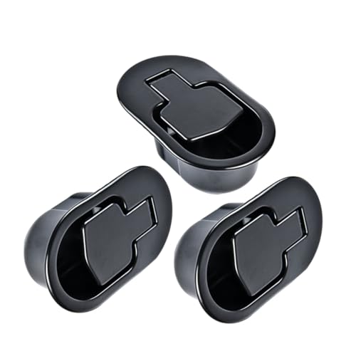 DECOMELODY 3 Stück Teiliges Sofa Stuhl Griff Ersatzset Aluminiumlegierung Stabile Metall Couch Entriegelungshebel mit Verstellbarem Schalter für Relaxsessel Möbel Reparatur von DECOMELODY