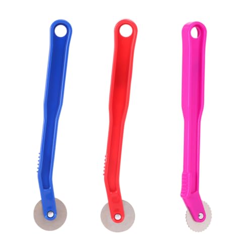 DECOMELODY 3 Stück Teiliges Stoffzahnrädchen mit Gezacktem Schneidrad Kunststoff Druck Rad für Präzises Markieren Schnelles Abstecken von Nähten für Handnäharbeiten und DIY Basteln DECOMELODY 3 Stück Teiliges Stoffzahnrädchen mit Gezacktem Schneidrad Kunststoff Druck Rad für Präzises Markieren Schnelles Abstecken von Nähten für Handnäharbeiten und DIY Basteln von DECOMELODY