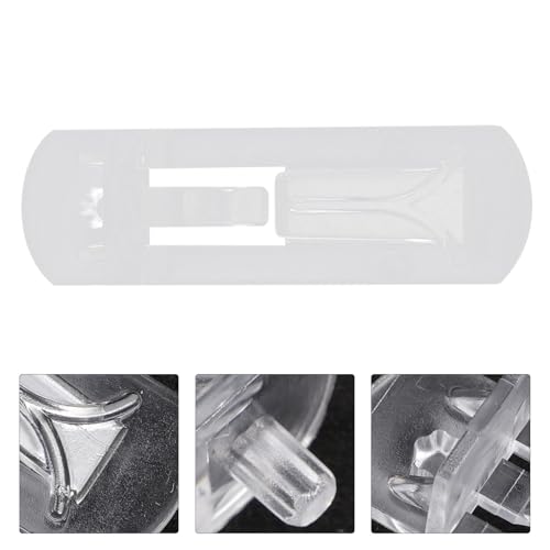 DECOMELODY 30 Stück Teiliges Transparente Kunststoff Regalhalter Stabile Selbstsichernde Einlegebodenstützen für Möbel Korrosionsbeständig und Vielseitig Einsetzbar zur Sicheren Regalmontage von DECOMELODY