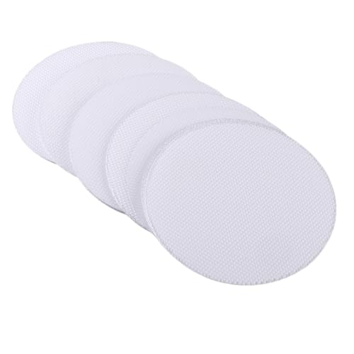 DECOMELODY 30 Stück Teiliges rutschfeste wasserdichte Badewannenaufkleber Rund aus Peva Selbstklebend Verschleißfest Geeignet für Glatte Oberflächen Wie Badewanne Dusche Fliesen und Treppen von DECOMELODY