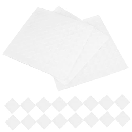 DECOMELODY 300 Stück Transparente Silikon Türpuffer Möbel Schutzpads Selbstklebend Geräuschdämpfend für Schranktüren und Holzoberflächen Kratzfest Stoßdämpfend von DECOMELODY