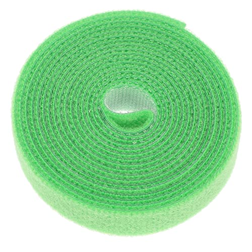 DECOMELODY 4 Rollen Verstellbare Pflanzenbinder Gartenband Pflanzensicherung Pflanzenfixierband Wiederverwendbar Nylon für Äste Blumen Kletterpflanzen Indoor Outdoor Grün von DECOMELODY