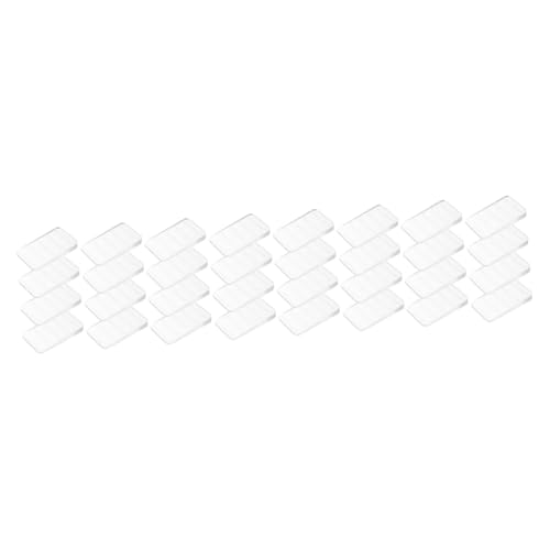 DECOMELODY 32stücke Transparente Möbelkeile Nivellierunterlagen Für Tische Toiletten Und Mehr Verstellbare Zur Stabilisierung Von Möbeln Und Geräten von DECOMELODY