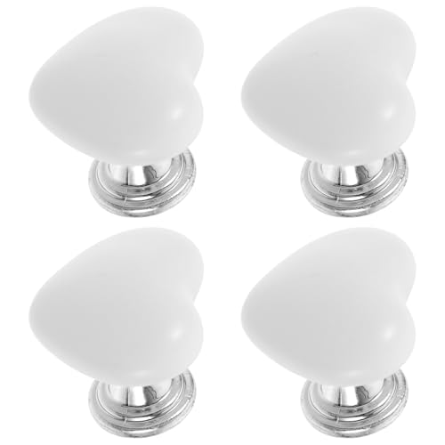 DECOMELODY 4 Stck Herzförmiger Toilettentank button top Passend Einfache Montage Langlebiger Toilettenknopf assistent für Badezimmer Praktische und Sichere Spülhilfe von DECOMELODY