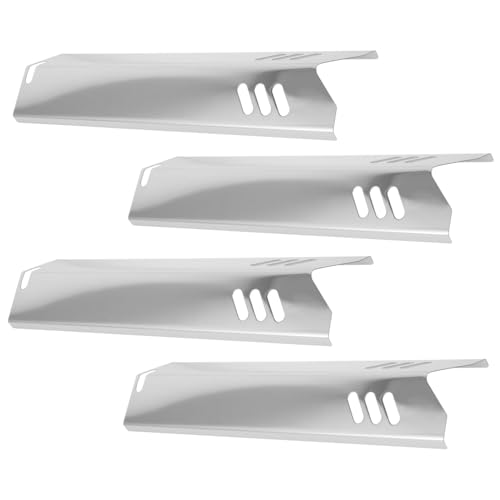 DECOMELODY 4 Stück Edelstahl Brennerabdeckung Ersatzteile Hitzeschild Hitzebeständige Grillplatten für Gasgrill Camping Zubehör Langlebig Leicht Einfach zu Montieren DECOMELODY 4 Stück Edelstahl Brennerabdeckung Ersatzteile Hitzeschild Hitzebeständige Grillplatten für Gasgrill Camping Zubehör Langlebig Leicht Einfach zu Montieren von DECOMELODY
