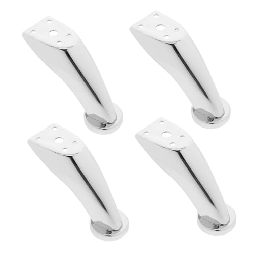 DECOMELODY 4 Stück Metallmöbelbeine Verchromt Stabile Möbelstützen Robust Langlebig rutschfest für Sofa Schrank Tv Ständer Couchtisch Dresser DECOMELODY 4 Stück Metallmöbelbeine Verchromt Stabile Möbelstützen Robust Langlebig rutschfest für Sofa Schrank Tv Ständer Couchtisch Dresser von DECOMELODY