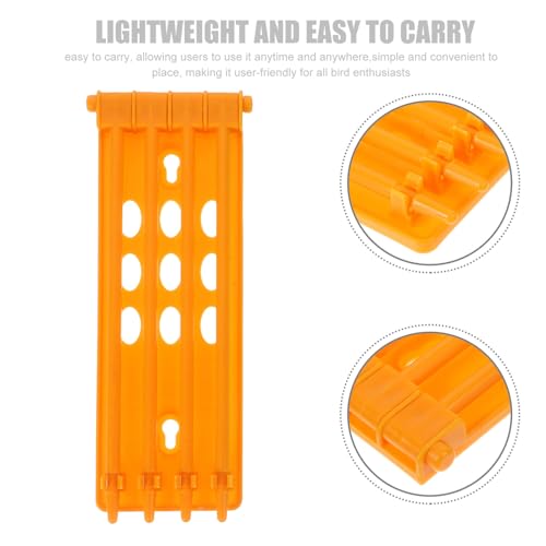 DECOMELODY 4 Stück Pigeon Leg Rings Holder aus Robustem Kunststoff Platzsparender Vogel-fußringhalter für Tauben Geflügel und Zucht zur Übersichtlichen Aufbewahrung und Präsentation von DECOMELODY 4 Stück Pigeon Leg Rings Holder aus Robustem Kunststoff Platzsparender Vogel-fußringhalter für Tauben Geflügel und Zucht zur Übersichtlichen Aufbewahrung und Präsentation von von DECOMELODY