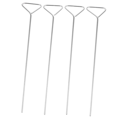 DECOMELODY 4 Stück Teiliges Edelstahl Zellstreifenset Dreieckige Zellbeschichtungsstäbe für Labor Hitzebeständig Wiederverwendbar Glatte Oberfläche für Gleichmäßige Zellverteilung von DECOMELODY