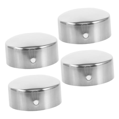 DECOMELODY 4 Stück Teiliges Metall Handlauf Endkappen Rostfreie Treppengeländer Abdeckkappen Einfach zu Montieren Verstärktes Design Passend für Verschiedene Geländer für Treppen und DIY DECOMELODY 4 Stück Teiliges Metall Handlauf Endkappen Rostfreie Treppengeländer Abdeckkappen Einfach zu Montieren Verstärktes Design Passend für Verschiedene Geländer für Treppen und DIY von DECOMELODY