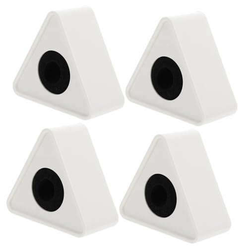 DECOMELODY 4 Stück Teiliges Mikrofon Dreieckige Interviewstation Mikrofonschild aus Abs PVC Weiß Tragbar Installieren für Pressekonferenzen und Interviews DECOMELODY 4 Stück Teiliges Mikrofon Dreieckige Interviewstation Mikrofonschild aus Abs PVC Weiß Tragbar Installieren für Pressekonferenzen und Interviews von DECOMELODY