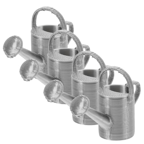 DECOMELODY 4 Stück Teiliges Miniatur Realistische Gartendekoration Puppenhaus Zubehör Detailreich Dekorativ Spielszene von DECOMELODY