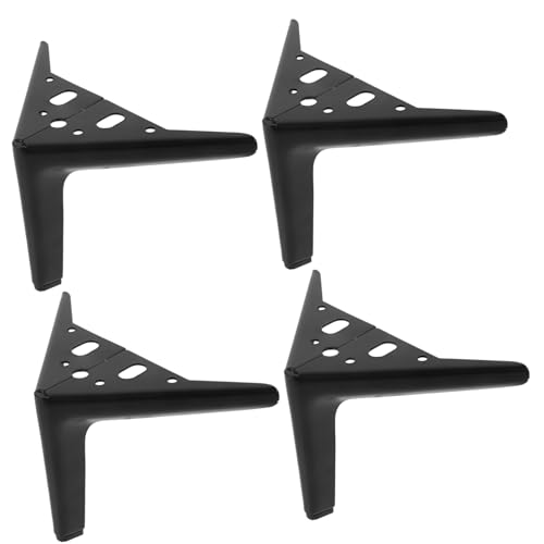 DECOMELODY 4 Stück Teiliges Möbelfüße aus Robustem Eisen Hohe Ersatzbeine für Sofa Schrank Tisch Bett Stabile und Langlebige Metallmöbelbeine für Vielseitige Möbelanwendungen DECOMELODY 4 Stück Teiliges Möbelfüße aus Robustem Eisen Hohe Ersatzbeine für Sofa Schrank Tisch Bett Stabile und Langlebige Metallmöbelbeine für Vielseitige Möbelanwendungen von DECOMELODY