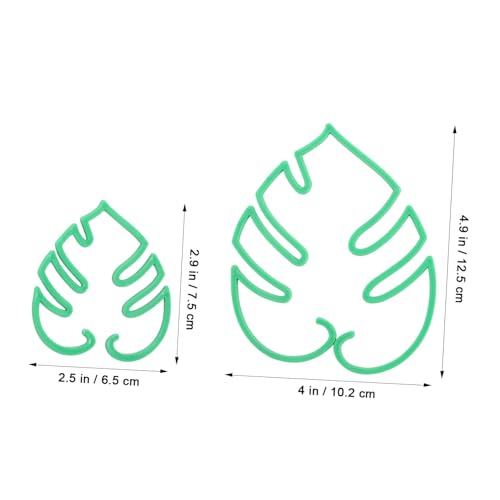 DECOMELODY 4 Stück Teiliges Monstera Pflanzenstützset mit Offenem Verschluss Vielseitige Stängelhalter für Zimmerpflanzen und Garten Fördert Gesundes Wachstum Einfach zu Befestigen Entfernen von DECOMELODY