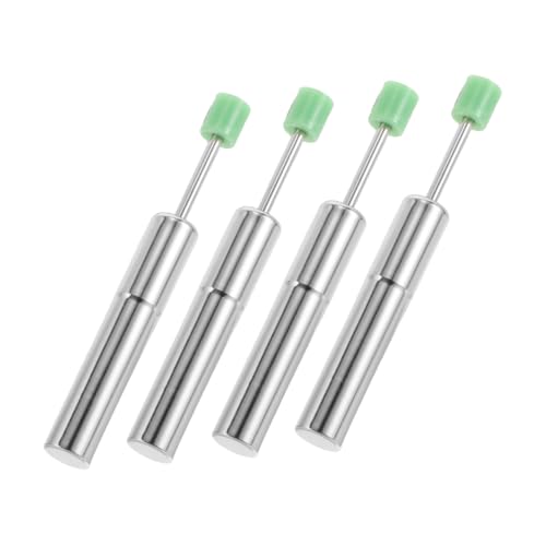 DECOMELODY 4 Stück Teiliges Mülleimer Dämpfer Hydraulischer Pistonen Ersatz Soft Close Mechanismus aus Edelstahl für Küchenabfalleimer Geräuscharmes Schließen für Ruhige Umgebung von DECOMELODY