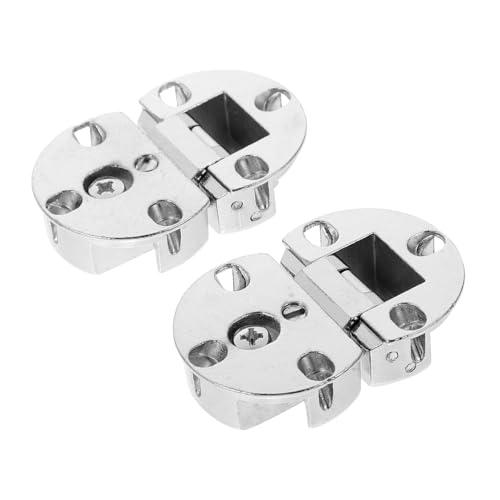 DECOMELODY 4 Stück Teiliges Schranktürscharnier aus Zinklegierung Klappscharnier mit Rostfreiem Poliertem Finish Geräuschloser Lauf durch Gleitmechanismus Langlebig und Stabil für Möbel und DECOMELODY 4 Stück Teiliges Schranktürscharnier aus Zinklegierung Klappscharnier mit Rostfreiem Poliertem Finish Geräuschloser Lauf durch Gleitmechanismus Langlebig und Stabil für Möbel und von DECOMELODY