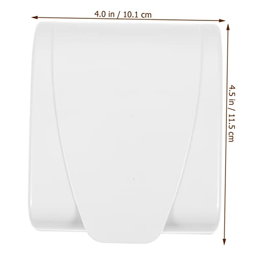 DECOMELODY 4 Stück Teiliges Selbstklebendes Wasserdichtes Steckdosenabdeckung Spritzwassergeschützte Elektrobox Transparenter Outlet Case Schutz für Innen und Außenbereich Einfache Montage DECOMELODY 4 Stück Teiliges Selbstklebendes Wasserdichtes Steckdosenabdeckung Spritzwassergeschützte Elektrobox Transparenter Outlet Case Schutz für Innen und Außenbereich Einfache Montage von DECOMELODY