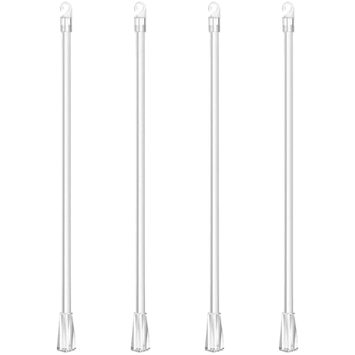 DECOMELODY 4 Stück Transparentes Jalousie bedienstab Ersatzset mit Haken und Griff Vielseitig Kompatibel Robustes Material für Fenster Türvorhänge Praktischer Blindstab zubehör DECOMELODY 4 Stück Transparentes Jalousie bedienstab Ersatzset mit Haken und Griff Vielseitig Kompatibel Robustes Material für Fenster Türvorhänge Praktischer Blindstab zubehör von DECOMELODY