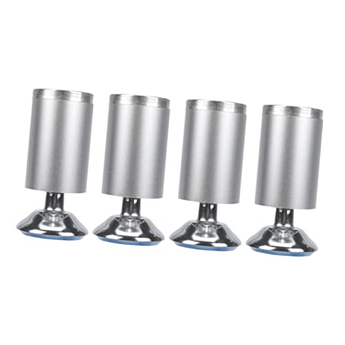 DECOMELODY 4 Stück Verstellbare Möbelfüße Aluminiumlegierung Runde Schrankbeine für Sofa Tisch Schrank und Möbel Robust und Langlebig DECOMELODY 4 Stück Verstellbare Möbelfüße Aluminiumlegierung Runde Schrankbeine für Sofa Tisch Schrank und Möbel Robust und Langlebig von DECOMELODY