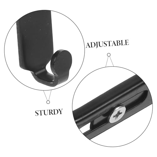 DECOMELODY 4 Stück Verstellbare Türhaken ohne Bohren Über Tür Handtuchhalter Kleiderhaken Metall für Bad Schlafzimmer Garderobe Vielseitig Einhängbar Platzsparend DECOMELODY 4 Stück Verstellbare Türhaken ohne Bohren Über Tür Handtuchhalter Kleiderhaken Metall für Bad Schlafzimmer Garderobe Vielseitig Einhängbar Platzsparend von DECOMELODY