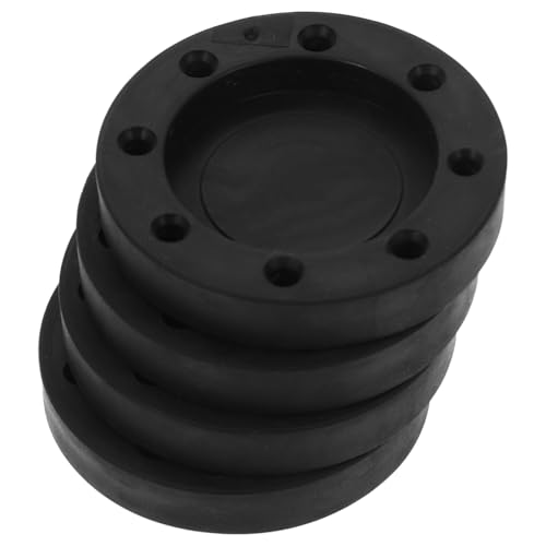 DECOMELODY 4 Stück Waschmaschinen Rutsch Vibrationsdämpfer Pads aus Langlebigem TPR Höhenverstellbar Stabilisierend Geeignet für Waschmaschine und Bürostuhl Verhindert Vibrationen und von DECOMELODY