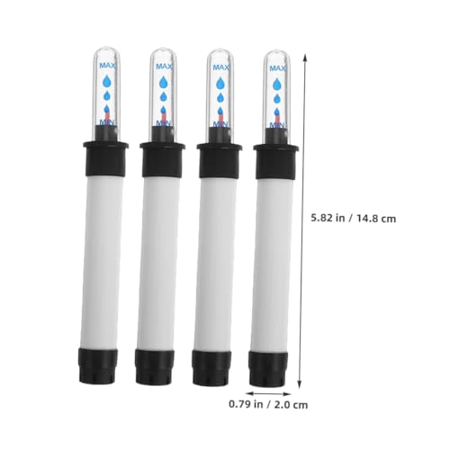 DECOMELODY 4 Stück Wasserstandsanzeiger für Blumentöpfe Zuverlässiger Wassermelder mit Einfacher Reinigung Schnelle Installation für Zimmerpflanzen und Garten Praktische Bewässerungshilfe von DECOMELODY