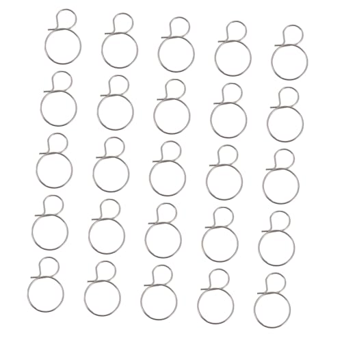 DECOMELODY 40 Stück Teiliges Form Metall Deckenlampenverbinder Kristallbefestigung Clips für Kronleuchter Belastbar Flexibel Biegbar Wiederverwendbar Geeignet für Wohn und Büronutzung von DECOMELODY