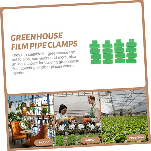 DECOMELODY 40 Stück Teiliges Gewächshaus Clips PP Klammern zur Folienbefestigung Grünhausrahmen Fixierung Pflanzenschutz Zubehör für Garten Tunnel Hoops mit Robustem Kunststoff Vielseitig DECOMELODY 40 Stück Teiliges Gewächshaus Clips PP Klammern zur Folienbefestigung Grünhausrahmen Fixierung Pflanzenschutz Zubehör für Garten Tunnel Hoops mit Robustem Kunststoff Vielseitig von DECOMELODY