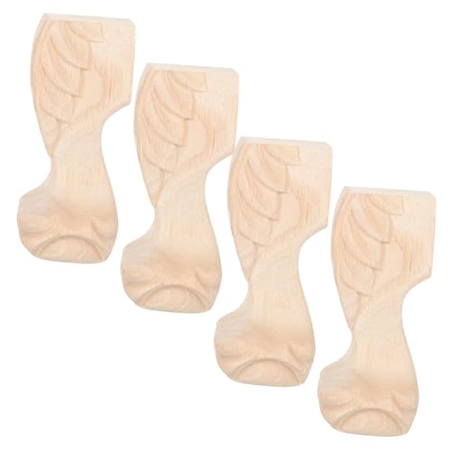 DECOMELODY 4Stücke Holz Möbelbeine für Tisch Couch Schrank Elegante Möbelfüße Stabil und Langlebig Geeignet für Verschiedene Möbelstile DECOMELODY 4Stücke Holz Möbelbeine für Tisch Couch Schrank Elegante Möbelfüße Stabil und Langlebig Geeignet für Verschiedene Möbelstile von DECOMELODY