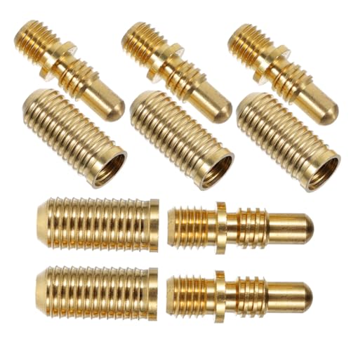 DECOMELODY 5 Sätze Billard Queue Kupfer Schrauben Stabile Verbindung Langlebig Geeignet für Reparatur und Erweiterung von Billardqueues Zuverlässige Pool Cue Ersatzteile für Freizeit DECOMELODY 5 Sätze Billard Queue Kupfer Schrauben Stabile Verbindung Langlebig Geeignet für Reparatur und Erweiterung von Billardqueues Zuverlässige Pool Cue Ersatzteile für Freizeit von DECOMELODY