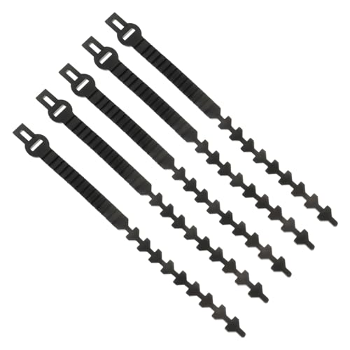 DECOMELODY 5 Stück AST-gummikrawatte Gartenrebenbindungen Baumbinder Unterstützt Garten Baum Bindungen Baumband Zurrgurt Kabelbinder Kabelhalter Zweigriemen Obstbaum, Der Krawatte Zieht Black DECOMELODY 5 Stück AST-gummikrawatte Gartenrebenbindungen Baumbinder Unterstützt Garten Baum Bindungen Baumband Zurrgurt Kabelbinder Kabelhalter Zweigriemen Obstbaum, Der Krawatte Zieht Black von DECOMELODY