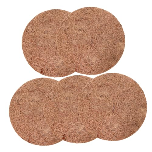 DECOMELODY 5 Stück Atmungsaktive Kokosfaser Vogelnestmatte Teilig Rund Taubenzucht Schutzpad für Tauben Vögel Hühner Langlebig Wärmeisolierend Vielseitig für Kleintiernester DECOMELODY 5 Stück Atmungsaktive Kokosfaser Vogelnestmatte Teilig Rund Taubenzucht Schutzpad für Tauben Vögel Hühner Langlebig Wärmeisolierend Vielseitig für Kleintiernester von DECOMELODY