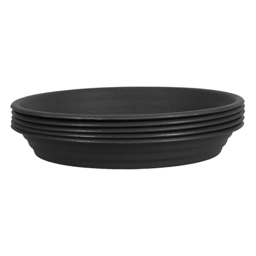 DECOMELODY 5 Stück Blumentopf Tablett Pflanzen Tropfschale Blumentopf Tropfschalen Wasserschalen Für Blumentöpfe Topf Drainage Tablett Pflanzen Untersetzer Für Den Innenbereich von DECOMELODY