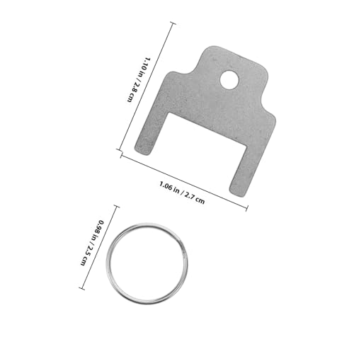 DECOMELODY 5 Stück Teiliges Edelstahl Schlüssel für Papierhandtuchspender und Seifenspender Kompatibel mit Schloss Robust und Installieren für Hotels Büros und Gewerbliche Nutzung DECOMELODY 5 Stück Teiliges Edelstahl Schlüssel für Papierhandtuchspender und Seifenspender Kompatibel mit Schloss Robust und Installieren für Hotels Büros und Gewerbliche Nutzung von DECOMELODY