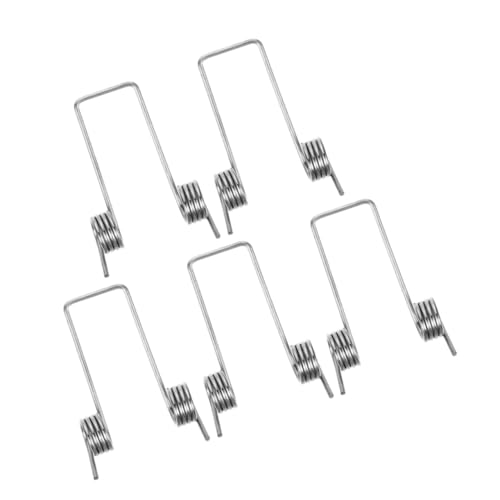 DECOMELODY 5 Stück Teiliges Federzubehör für Mülleimer Draht torsionsfedern als Ersatz für Klappdeckel von Abfallbehältern Installieren Langlebig für Reibungslosen Deckelbetrieb DECOMELODY 5 Stück Teiliges Federzubehör für Mülleimer Draht torsionsfedern als Ersatz für Klappdeckel von Abfallbehältern Installieren Langlebig für Reibungslosen Deckelbetrieb von DECOMELODY