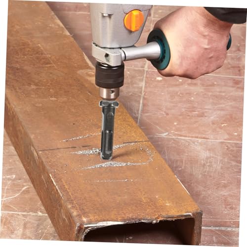 DECOMELODY 5 Stück Teiliges Holzspalter bohrkegel Karbonstahl Langlebig und Bruchfest für Elektrohämmer und Schlagbohrmaschinen Geeignet für Brennholz Camping und Heimwerker Effizient und von DECOMELODY