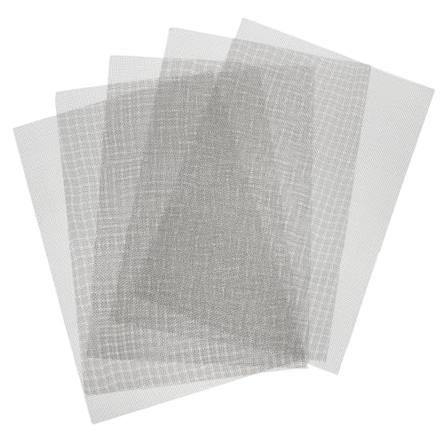 DECOMELODY 5 Stück Teiliges Mesh Edelstahl Drahtgitter Feinmaschig Fenstergitter Fliegengitter für Fenster Vogelhäuschen Lüftung und Gartenschutz Rostfrei Zuschneidbar Vielseitig Einsetzbar DECOMELODY 5 Stück Teiliges Mesh Edelstahl Drahtgitter Feinmaschig Fenstergitter Fliegengitter für Fenster Vogelhäuschen Lüftung und Gartenschutz Rostfrei Zuschneidbar Vielseitig Einsetzbar von DECOMELODY