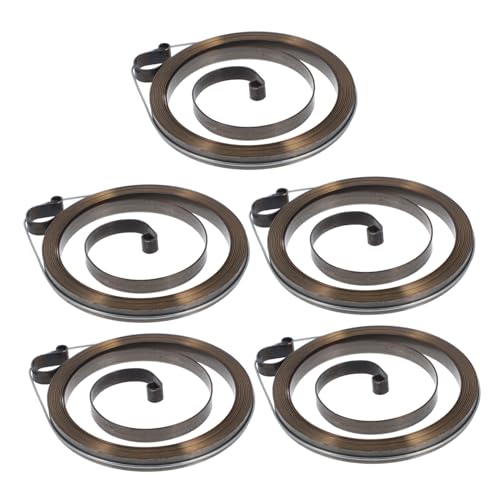 DECOMELODY 5 Stück Teiliges Starter spannfederset Kettensäge Recoil Starterfeder für Motorsäge Effizienter Zuverlässiger und Müheloser Motorstart DECOMELODY 5 Stück Teiliges Starter spannfederset Kettensäge Recoil Starterfeder für Motorsäge Effizienter Zuverlässiger und Müheloser Motorstart von DECOMELODY
