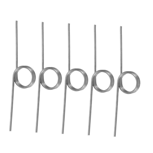 DECOMELODY 5 Stück Teiliges Torsionsfedern aus Langlebigem Material Kompatibel für Flip deckel Mülleimer Ersatzfeder für Reibungslose Öffnung und Schließung Vielseitig für Abfallbehälter DECOMELODY 5 Stück Teiliges Torsionsfedern aus Langlebigem Material Kompatibel für Flip deckel Mülleimer Ersatzfeder für Reibungslose Öffnung und Schließung Vielseitig für Abfallbehälter von DECOMELODY