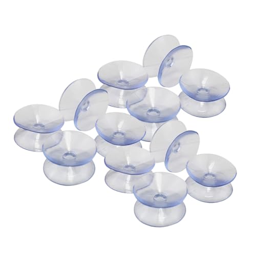 DECOMELODY 50 Stück Doppelseitige Transparente Saugnäpfe Gummipads für Glasplatten rutschfeste Halterung ohne Haken für Tisch Fenster und Dekoration DECOMELODY 50 Stück Doppelseitige Transparente Saugnäpfe Gummipads für Glasplatten rutschfeste Halterung ohne Haken für Tisch Fenster und Dekoration von DECOMELODY