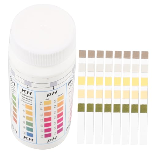 DECOMELODY 50 Stück Ph Teststreifen Pool und Spa Wassertester Wasserqualität Prüfstreifen Ph für Teich Aquarium Trinkwasser Schnelltest Kits Vielseitig Einsetzbar von DECOMELODY