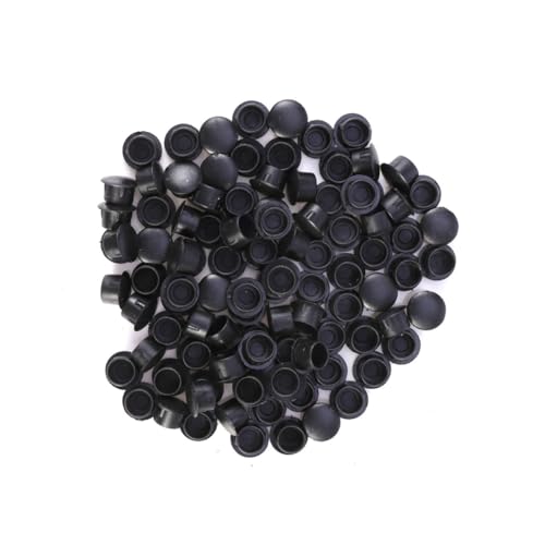 DECOMELODY 50stücke Hinge Screw Covers Schwarz Dekorative Abdeckungen Für Möbel Schränke Und Fenster Installieren Ohne Werkzeug Erforderlich von DECOMELODY