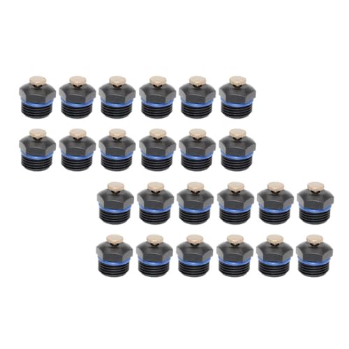 DECOMELODY 50 Stück Teiliges Verstellbares Mikrosprühdüsen Kupfer und Robustes Bewässerungssystem für Garten Grünfläche Balkon Gewächshaus Einfache Installation Rostfrei Wassersparend von DECOMELODY