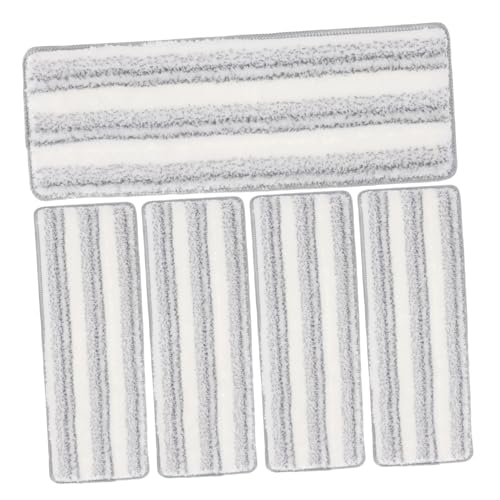 DECOMELODY 5Stücke Wiederverwendbare Flachmopp Nachfüllungen Selbstklebend mit Harten Borstenstreifen für Sprühmopps und Bodenwischer Geeignet für Fliesen und Marmor DECOMELODY 5Stücke Wiederverwendbare Flachmopp Nachfüllungen Selbstklebend mit Harten Borstenstreifen für Sprühmopps und Bodenwischer Geeignet für Fliesen und Marmor von DECOMELODY